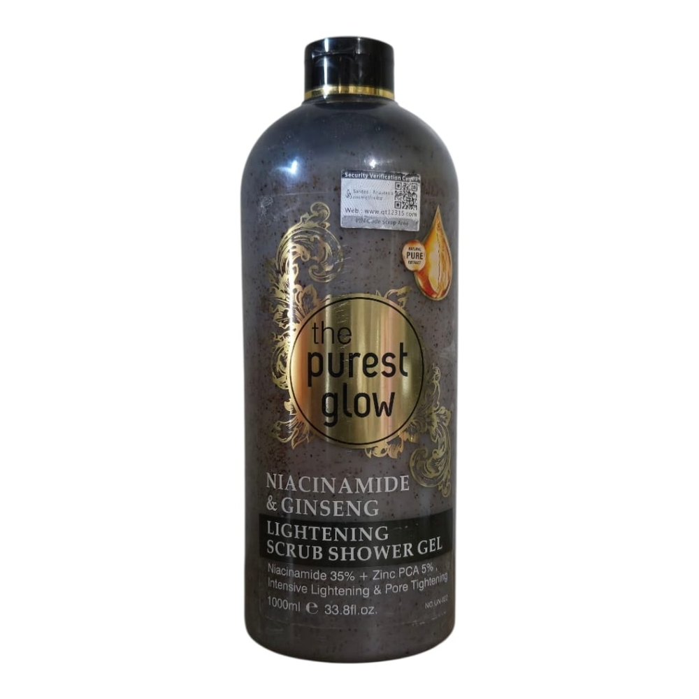 The Purest Glow Niacinamide & Ginseng Scrub Shower Gel 1000ml